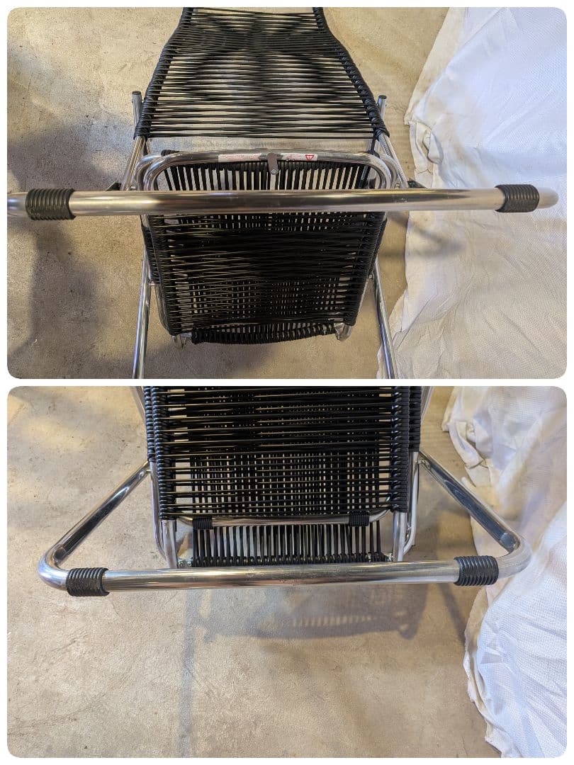 【イタリア製/美品】FIAM フィアム スパゲッティチェア サウナチェア