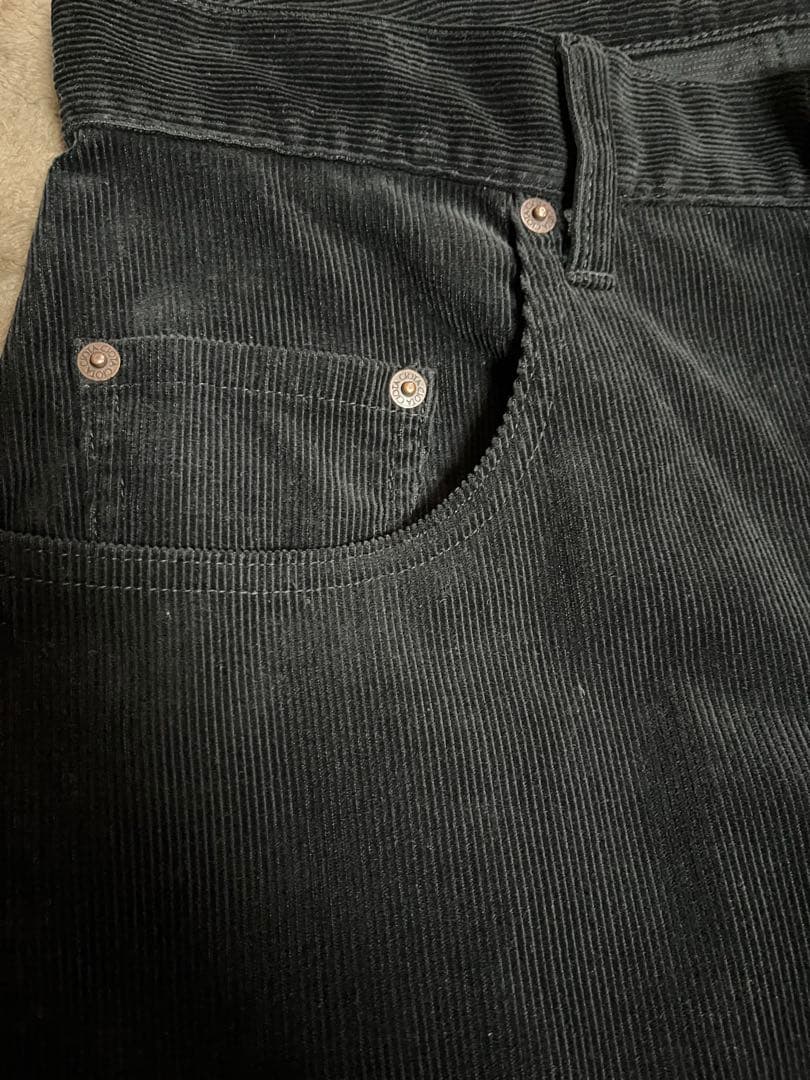 CIOTA Baggy 5 Pocket Corduroy Pants ブラック