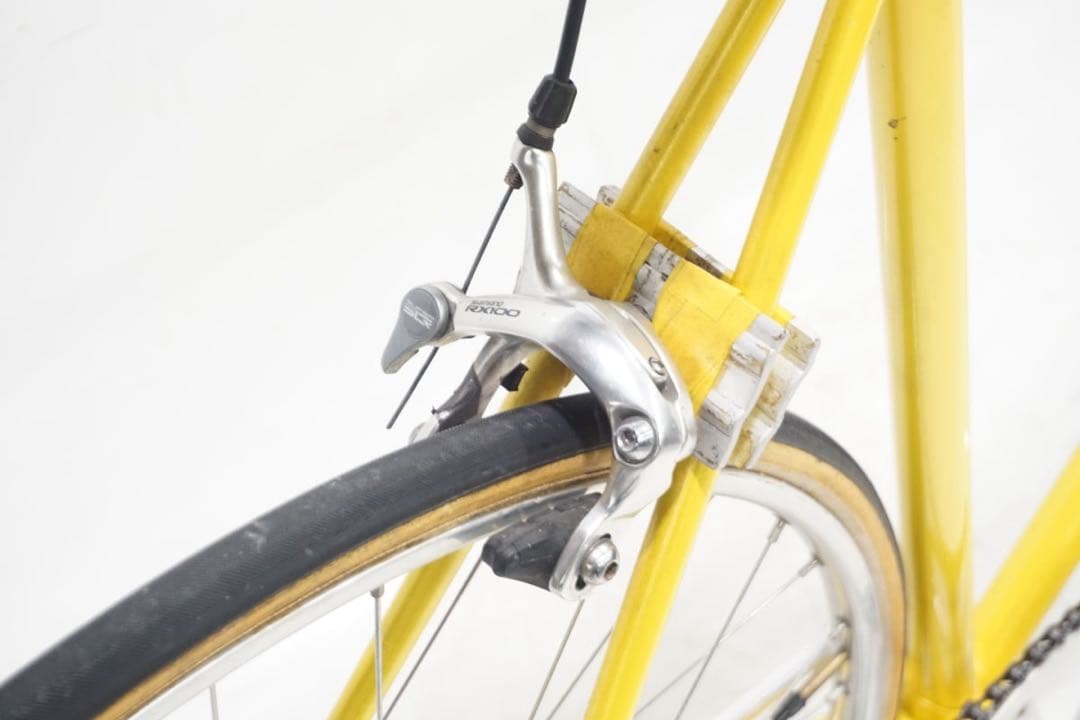 パナソニック　ピストバイク　イエロー　美品 NJS トラックレーサー