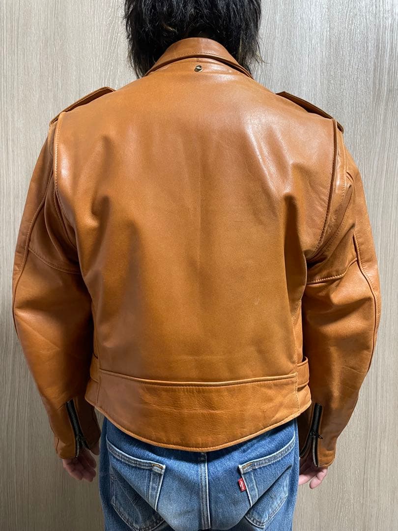 Schott ショット ダブルライダース ブラウン