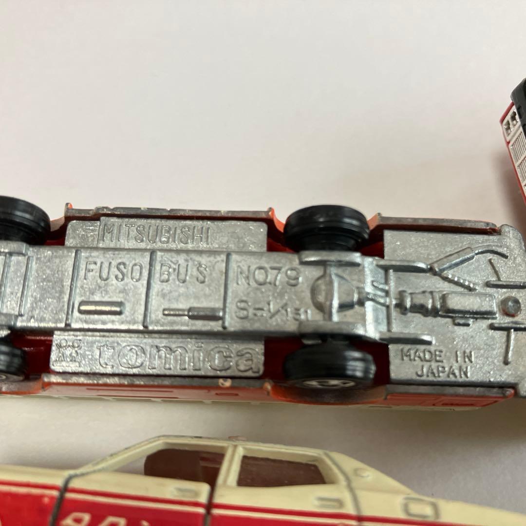 ハ*ト様 トミカミニカー5台セット 1970年代トミカの町セット（箱無し不足品も