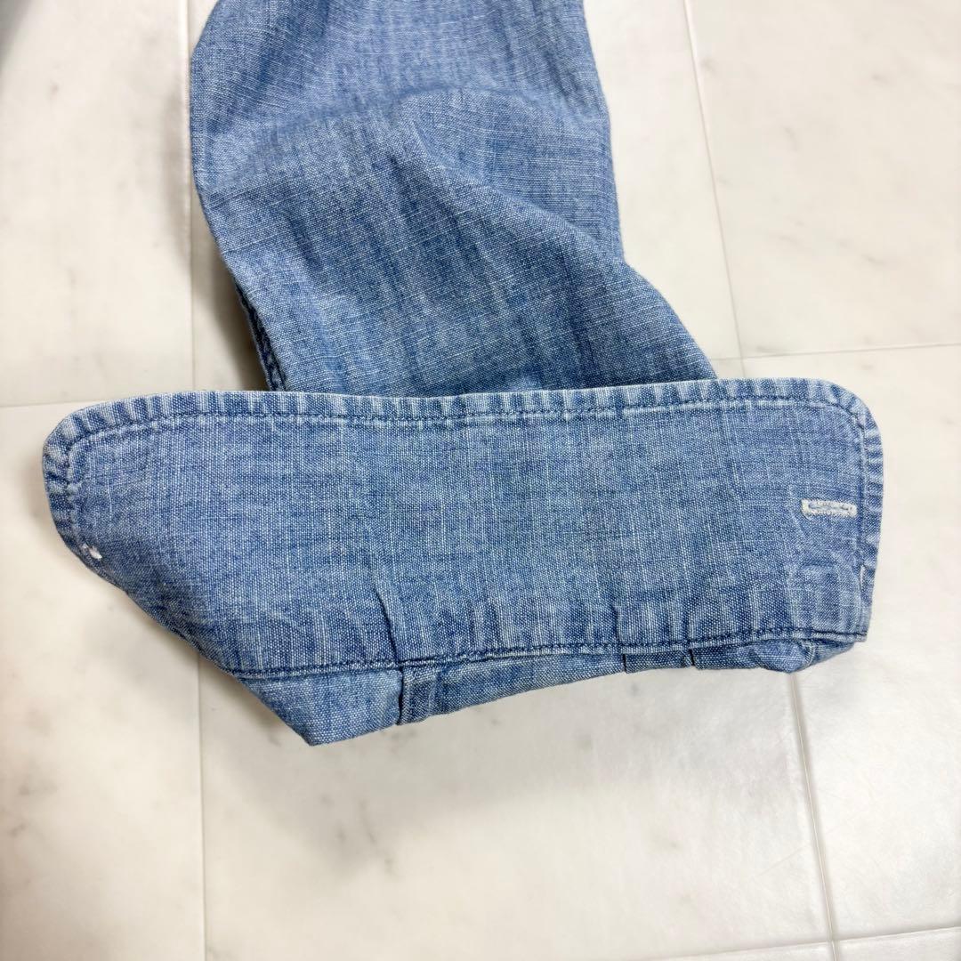 eucaly です★SLIM FIT シャンブレーシャツ 0