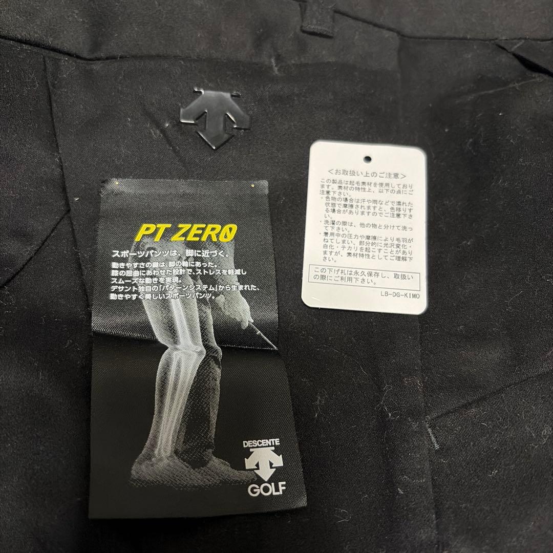 DESCENTE GOLF PT ZERO ブラックパンツ W79 Mサイズ