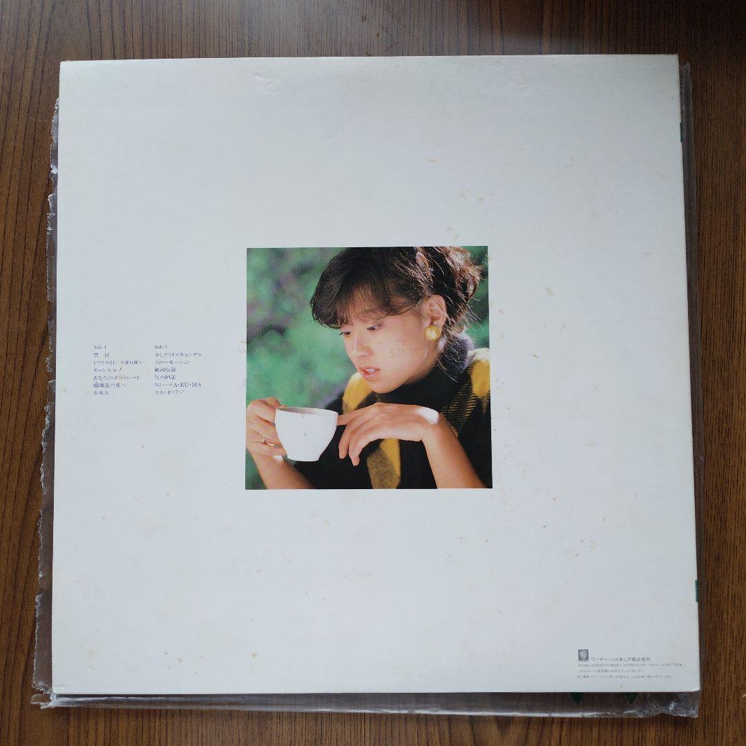 中森明菜BEST AKINAメモワール5thアルバム　レコードカレンダー付き