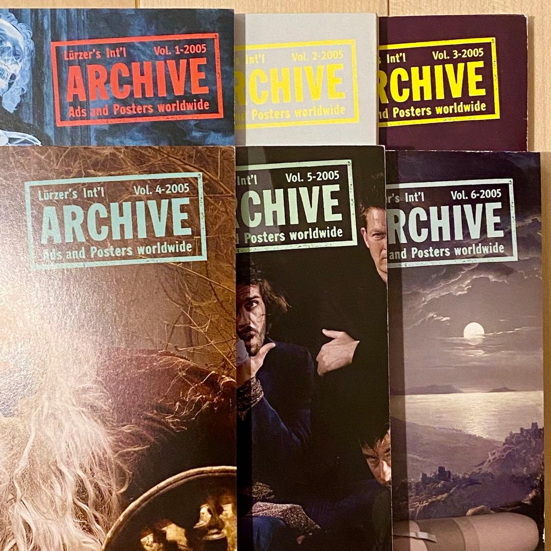 LURZER'S ARCHIVE 2005 Vol.1-6 set アーカイブ