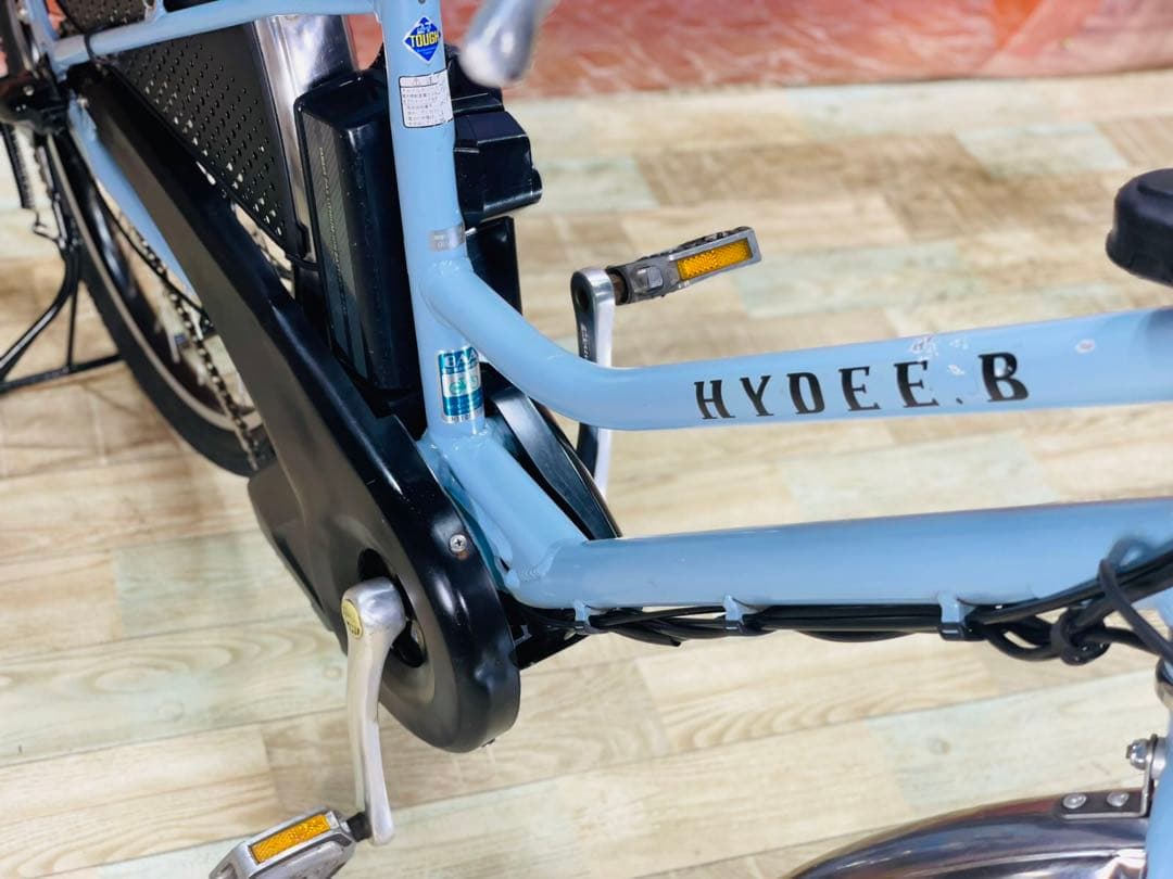 Y2289HYDEE!! 26インチ ⭐️ブリヂストン子供乗せ電動アシスト自転車