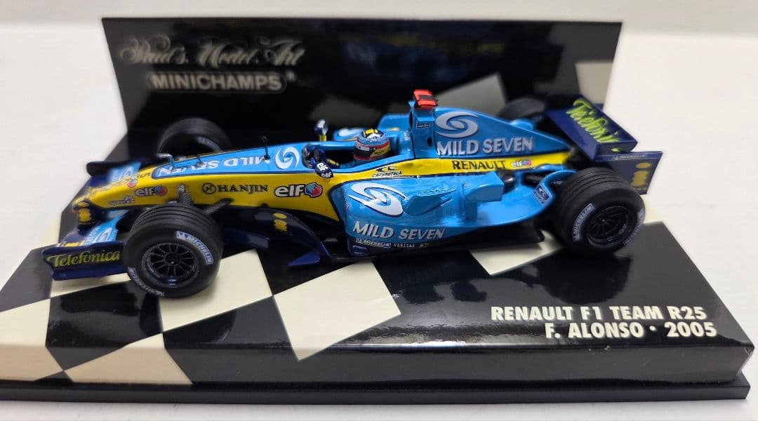 1/43　ルノーF1　R25・R26　アロンソ　マイルドセブン仕様