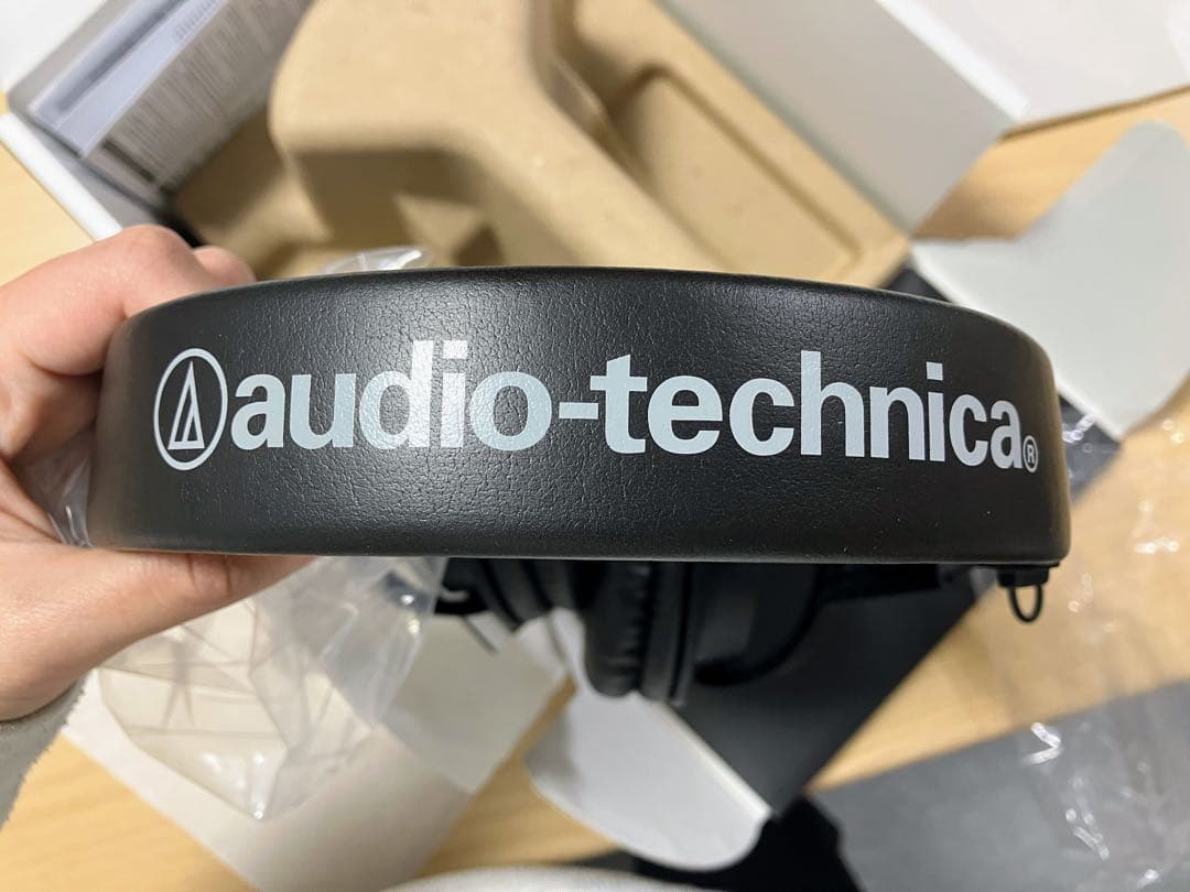 (ほぼ新品)audio-technica ATH-M20x有線ヘッドホン1.6m