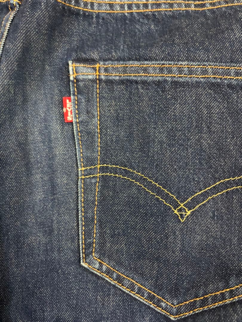 Levi’s リーバイス デニムセットアップ 濃紺 トラッカージャケット 赤耳