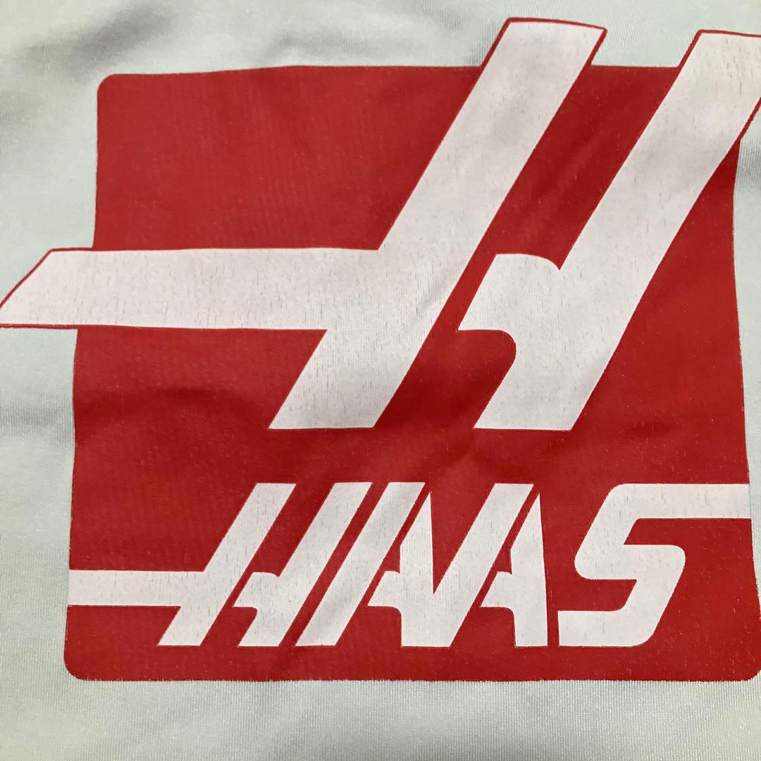 ハース　F1 チーム　チームスタッフ用　ポロシャツ　チーム支給品