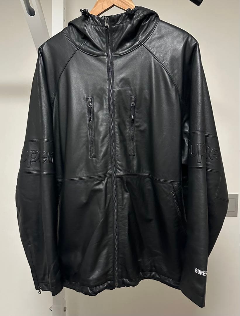 ジャケット・アウター Supreme GORE-TEX Leather Jacket \"Black\"