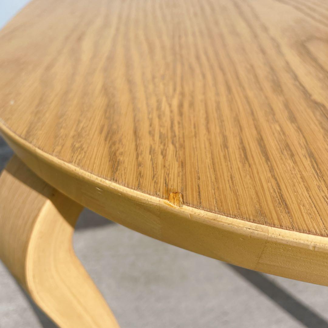 【美品】冨士ファニチア FUJI FURNITURE 楕円ダイニングテーブル