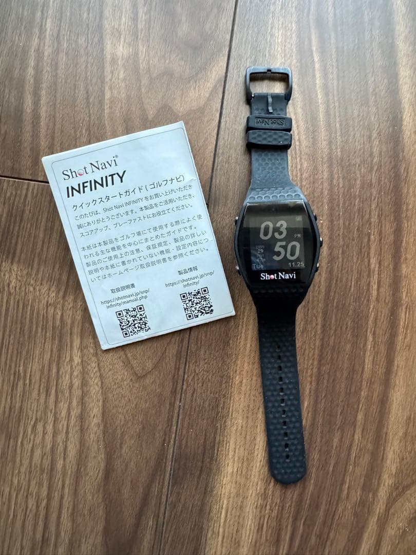 マカオ様　Shot Navi INFINITY GPSナビ ブラック