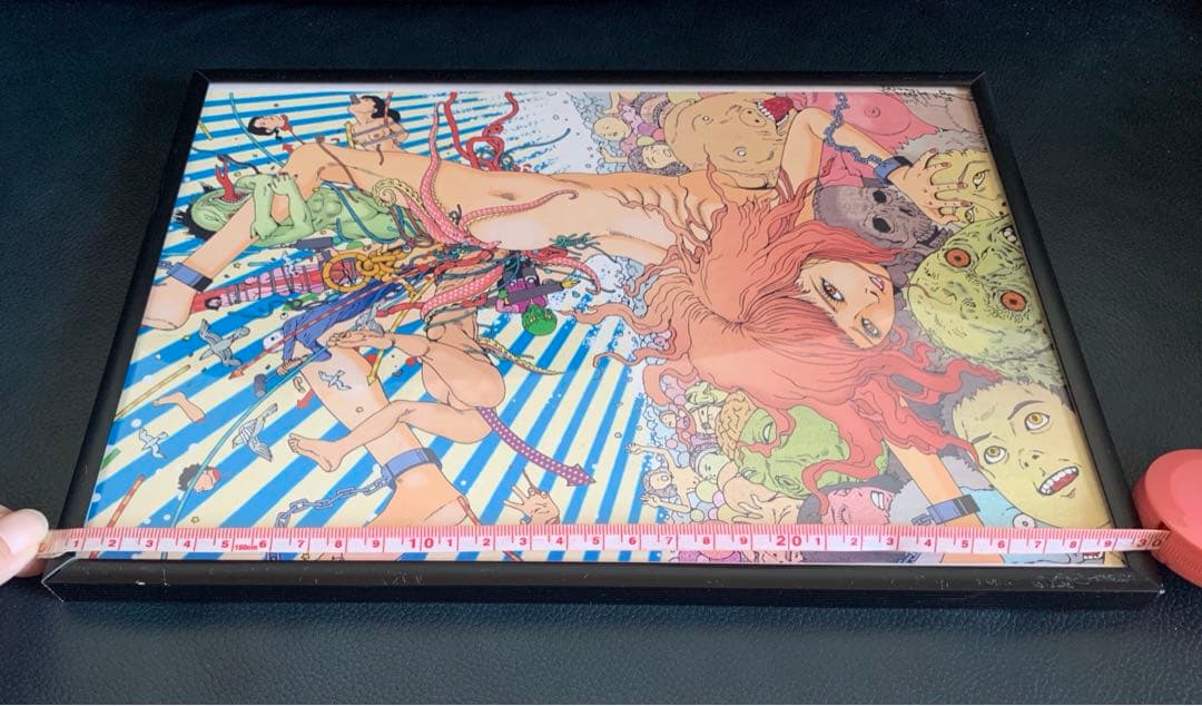 駕籠真太郎　ポスター　A4サイズ　サイン