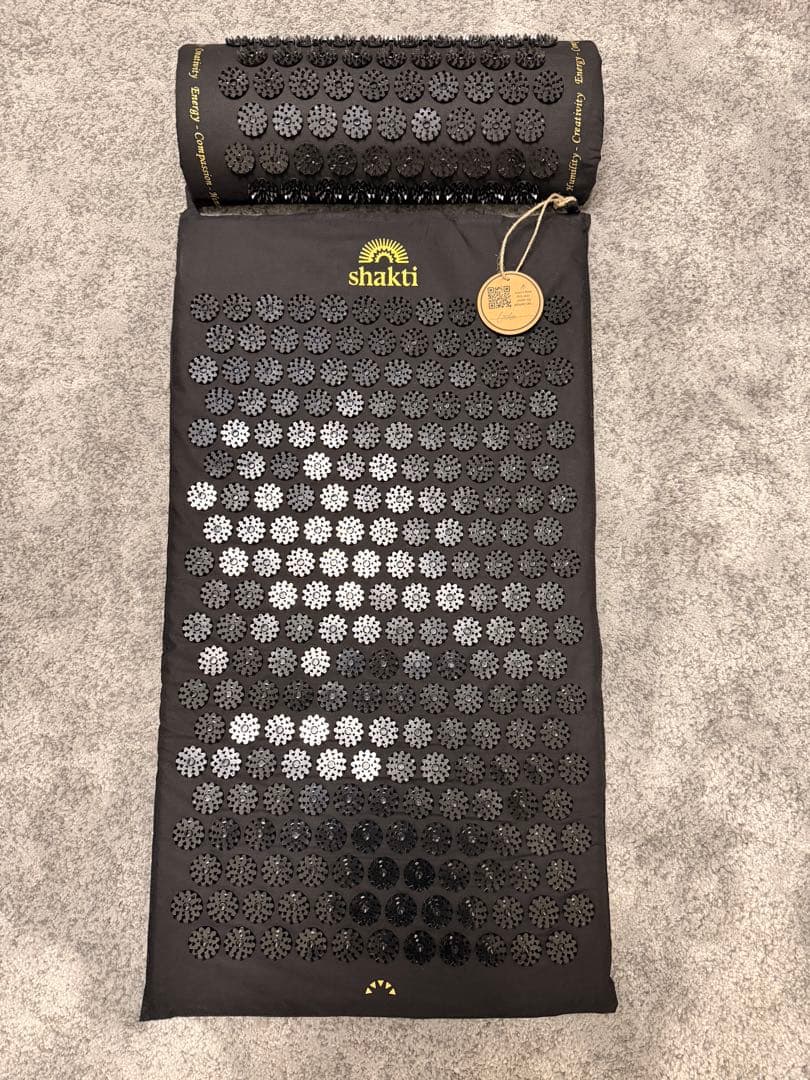 shakti シャクティマット　枕　セット 黒