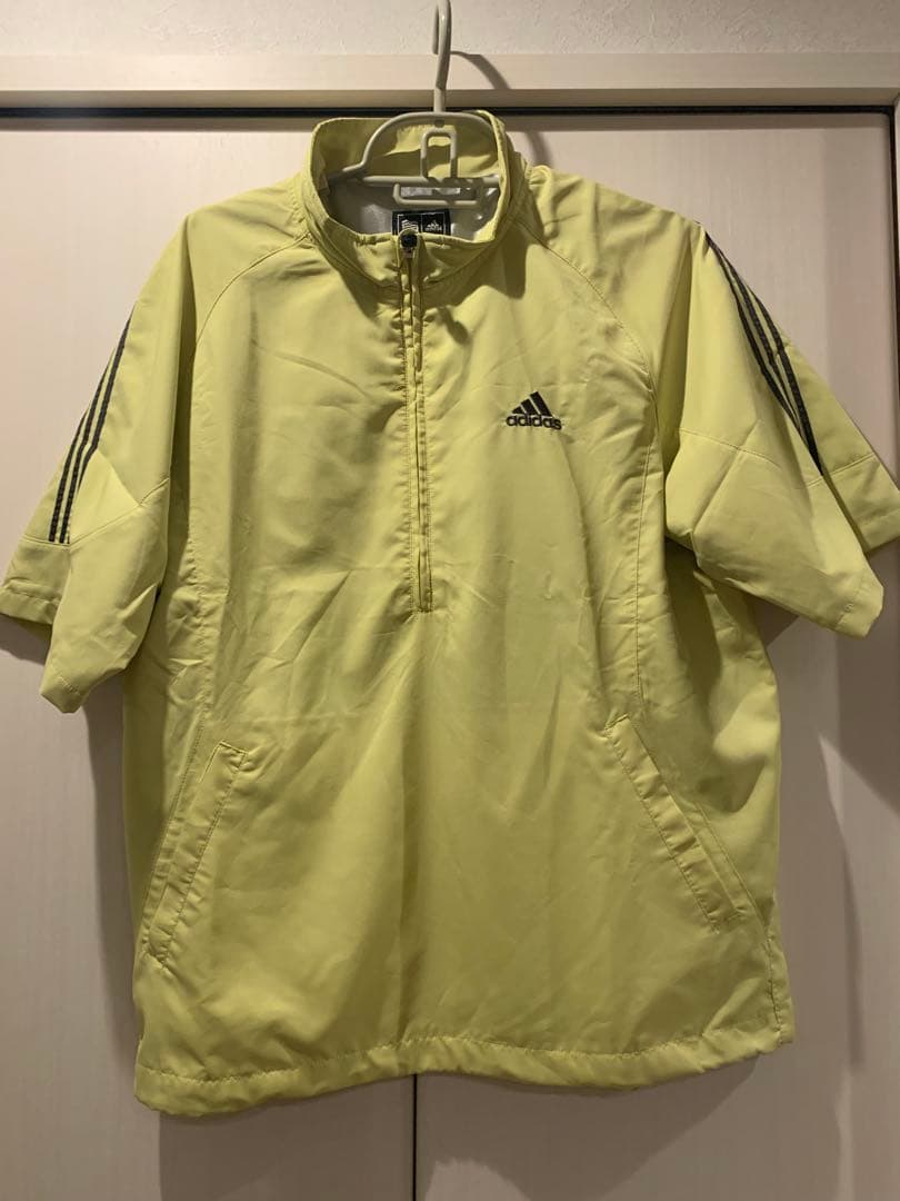 adidas 長袖モックネック + 半袖プルオーバー セット