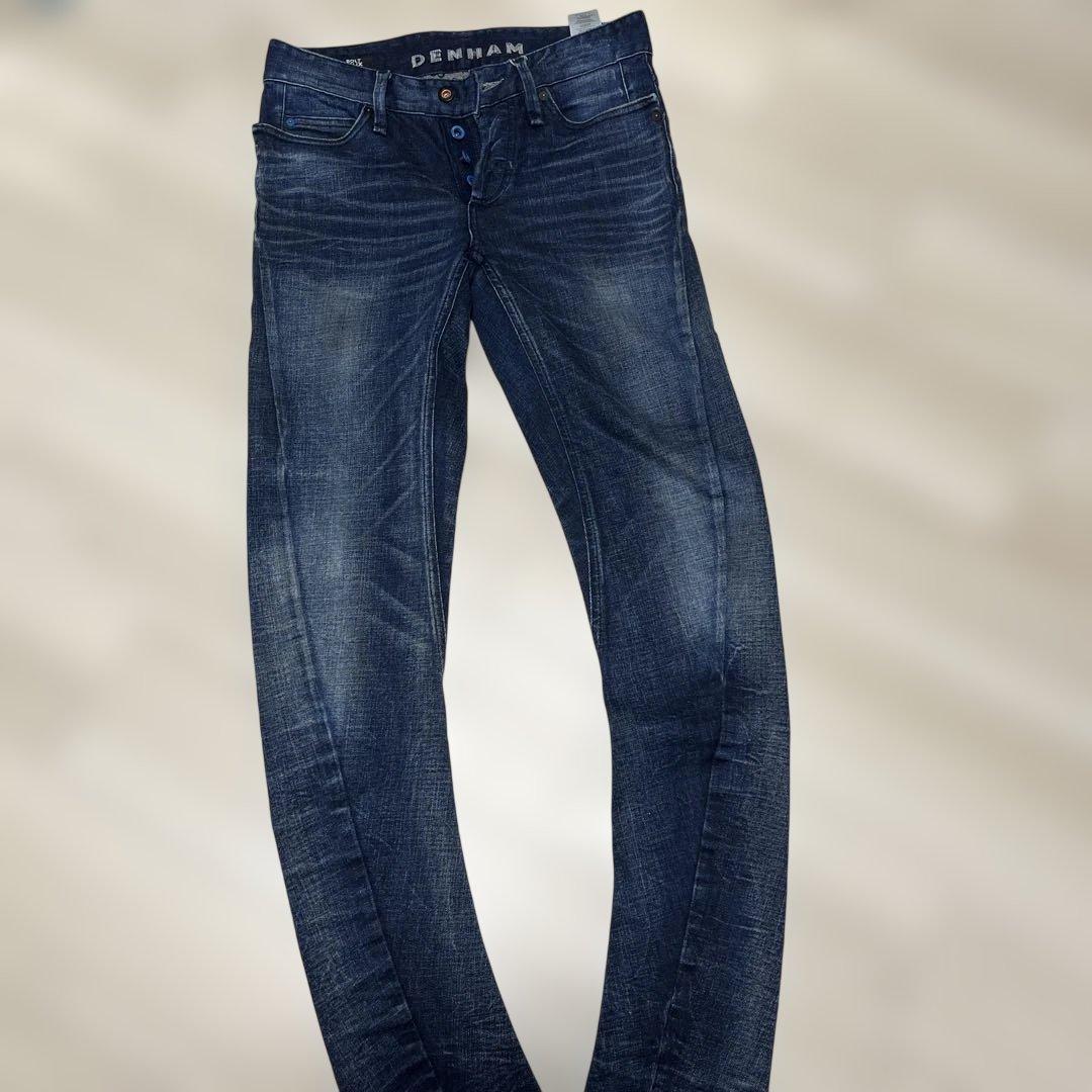 値下げ！DENHAM ダークブルーデニム　スキニー　BOLT 28