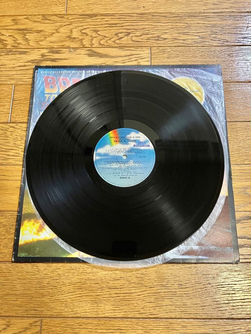 BACK TO THE FUTURE オリジナル・サウンドトラック レコード