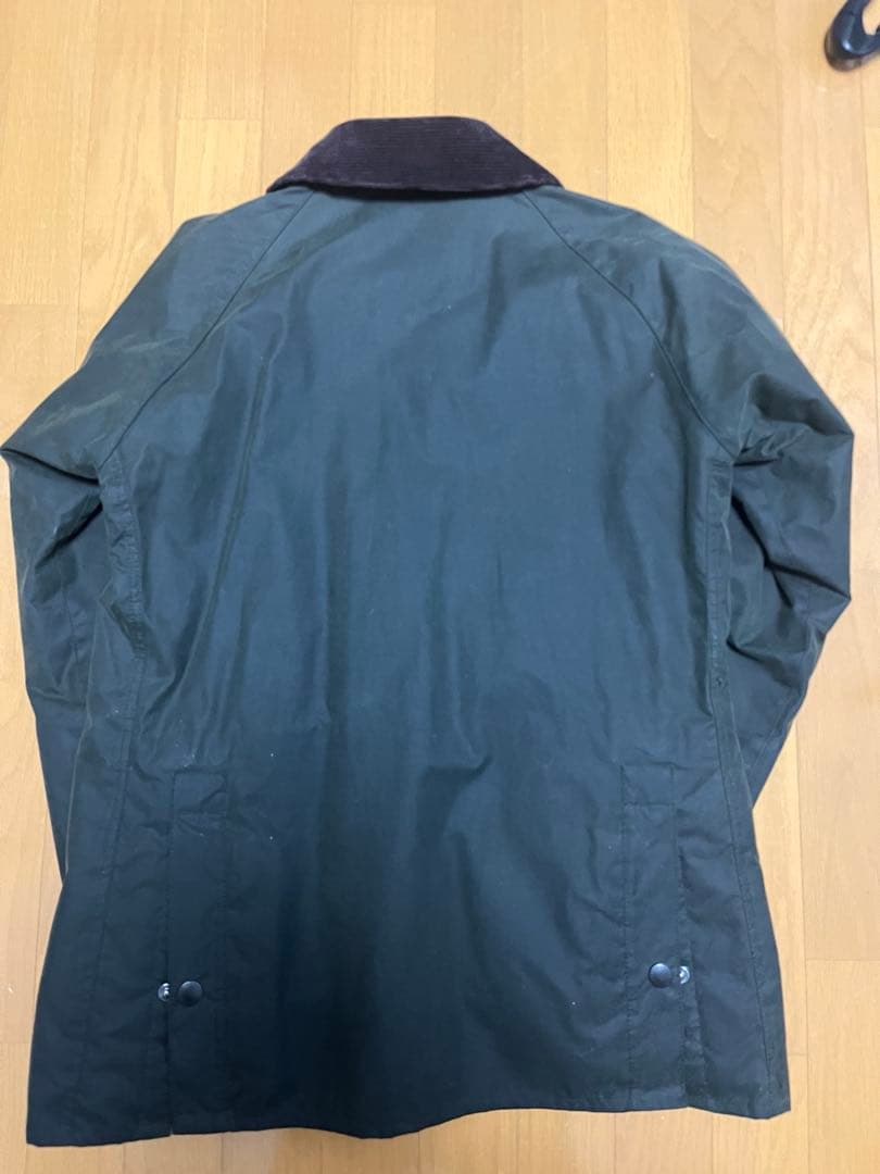 美品　バブアー　SL セージ 3ワラント Barbour BEDALE ビデイル