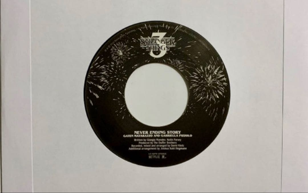 ボーナス7inch付 Stranger Things 3 サントラ2LPレコード