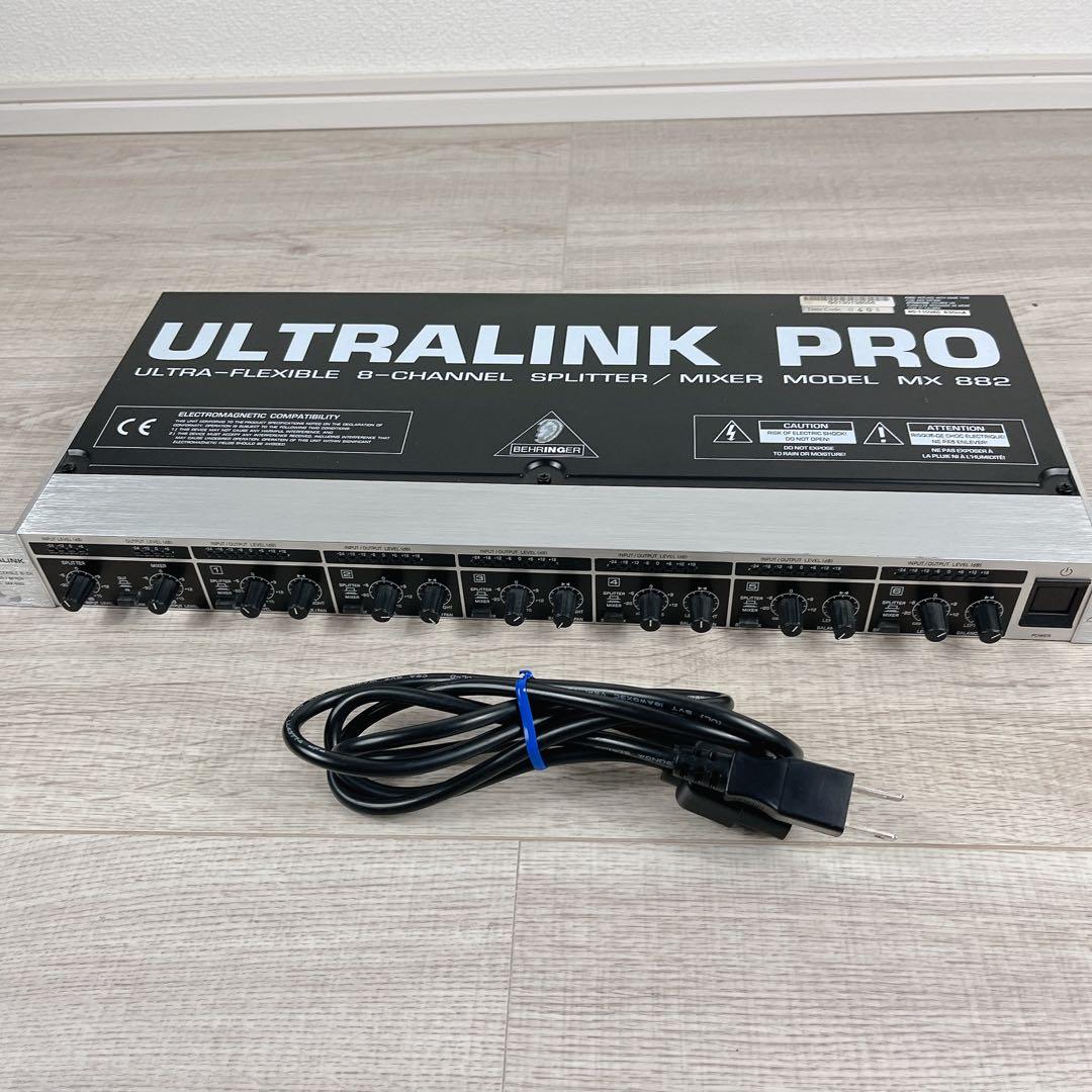 BEHRINGER MX882 スプリッター ミキサー ベリンガー　電源コード