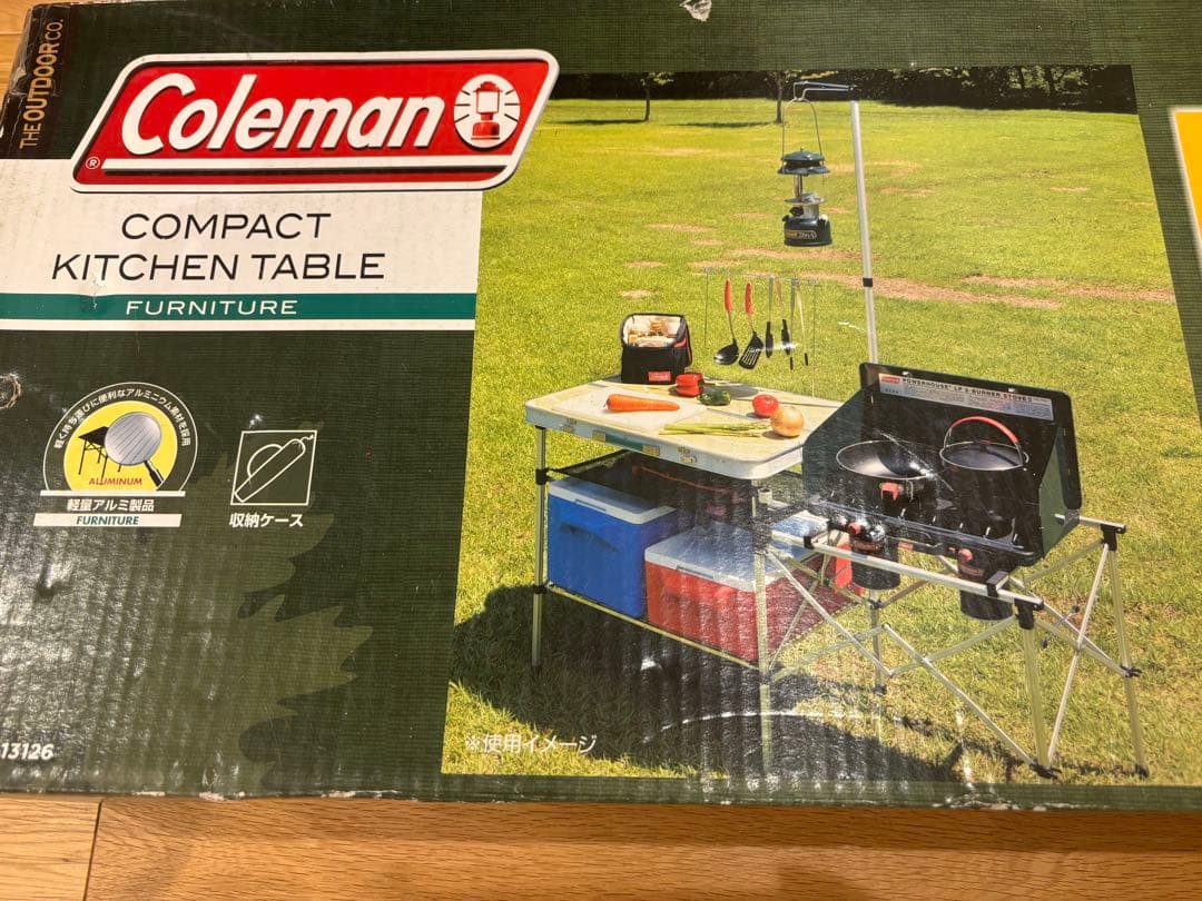 Coleman コンパクトキッチンテーブル