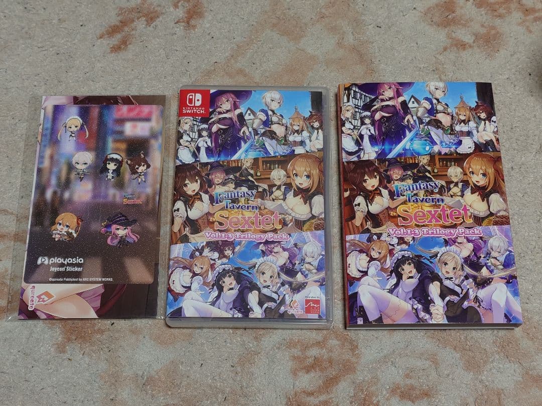 異世界酒場のセクステット Vol.1-3 トリロジーパック Switch 初回版