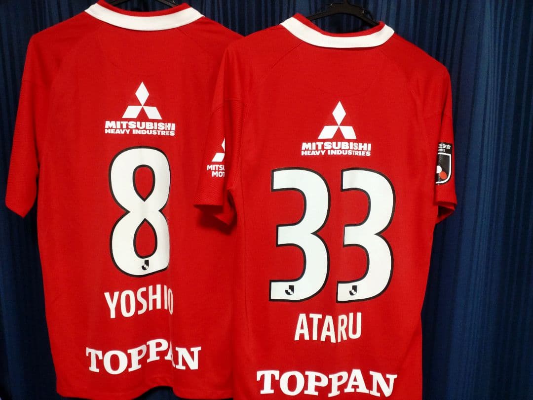 浦和レッズ　2022年　小泉&江坂　ユニフォーム