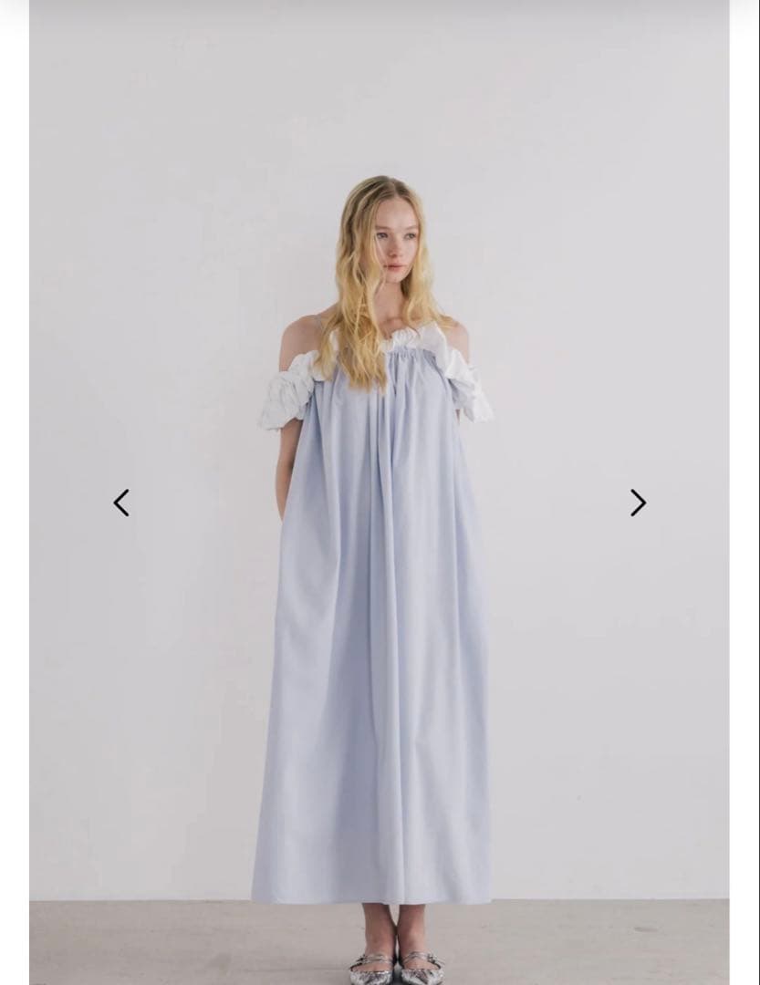 【即日発送】THE TOÉ ERIE FRILLS ONEPIECE