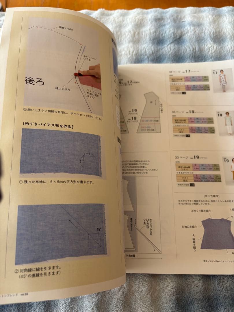 型紙付きが便利です^_^ハンドメイドブームにぴったりなコットンフレンド3冊セット