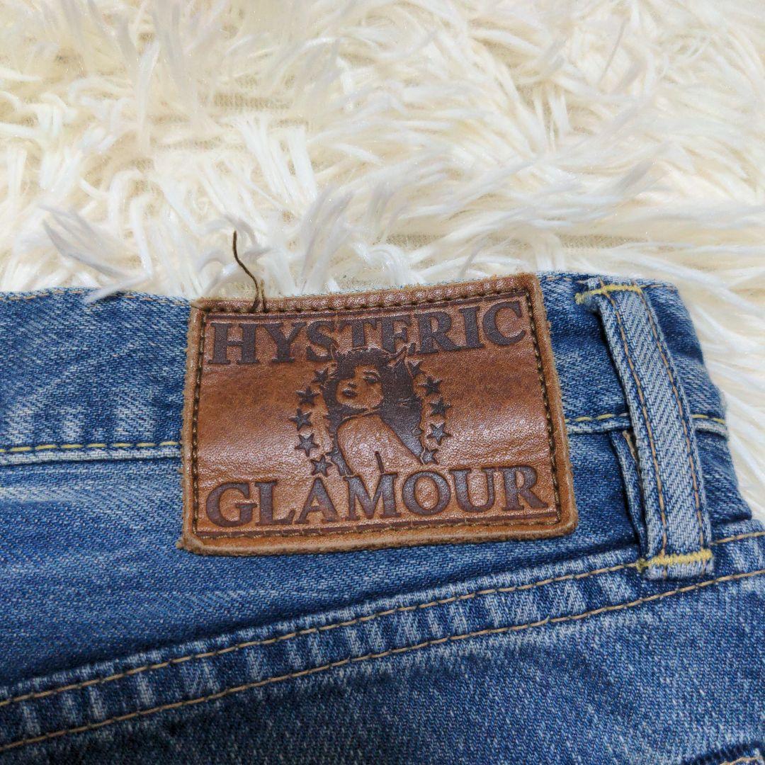 HYSTERIC GLAMOUR ヒステリックグラマー スタッズ ダメージデニム