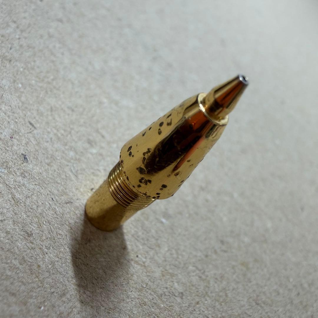 野原工芸 固定式口金 先端部品 パーツ ゴールド 旧型 シャーペン 0.5mm