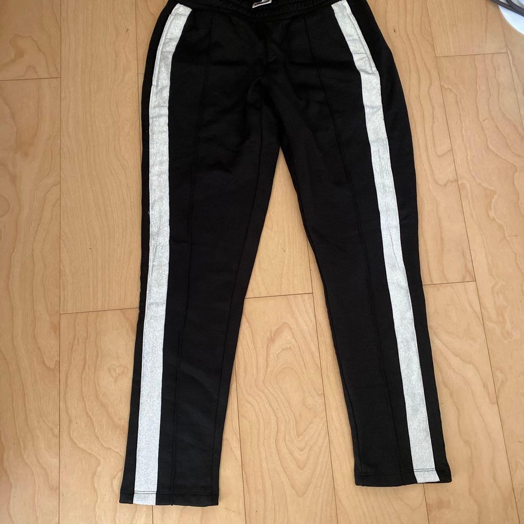 新品！フレディ　スウェット上下　黒