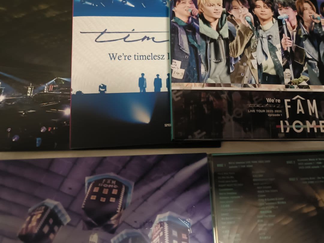 timeleszLIVETOURDVD2形態セット通常盤初回限定盤FAMDOME
