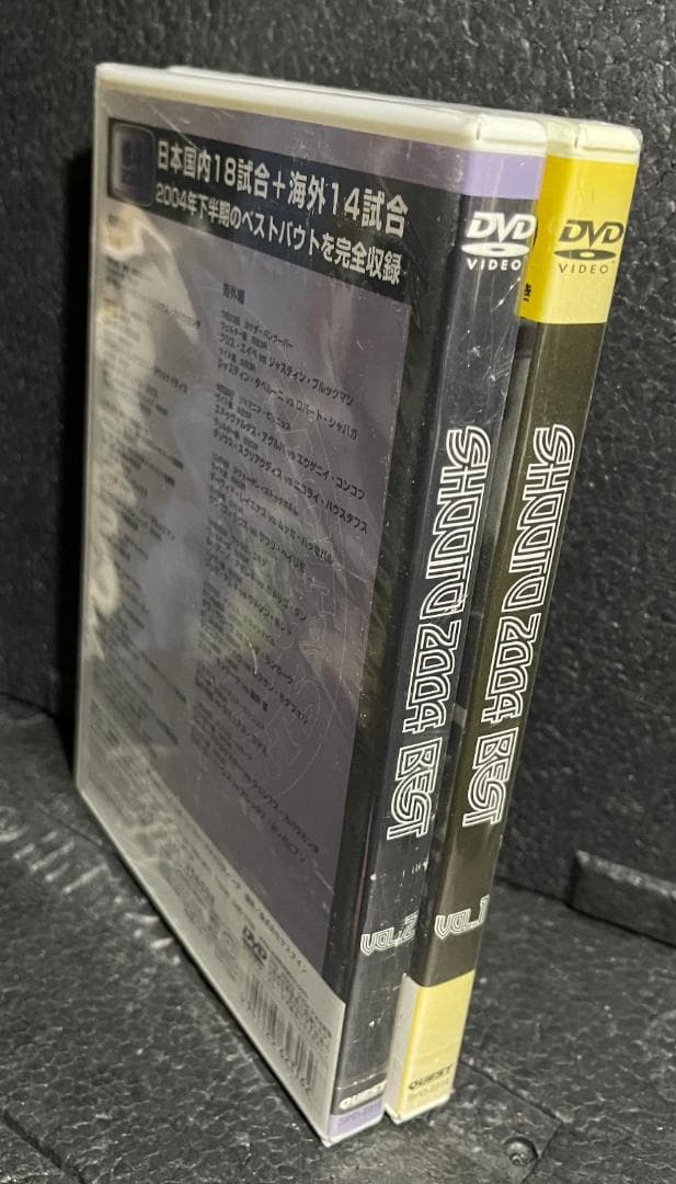 ♦︎新品DVD♦︎修斗2004 BEST vol.1&2 2本セットMMA格闘技
