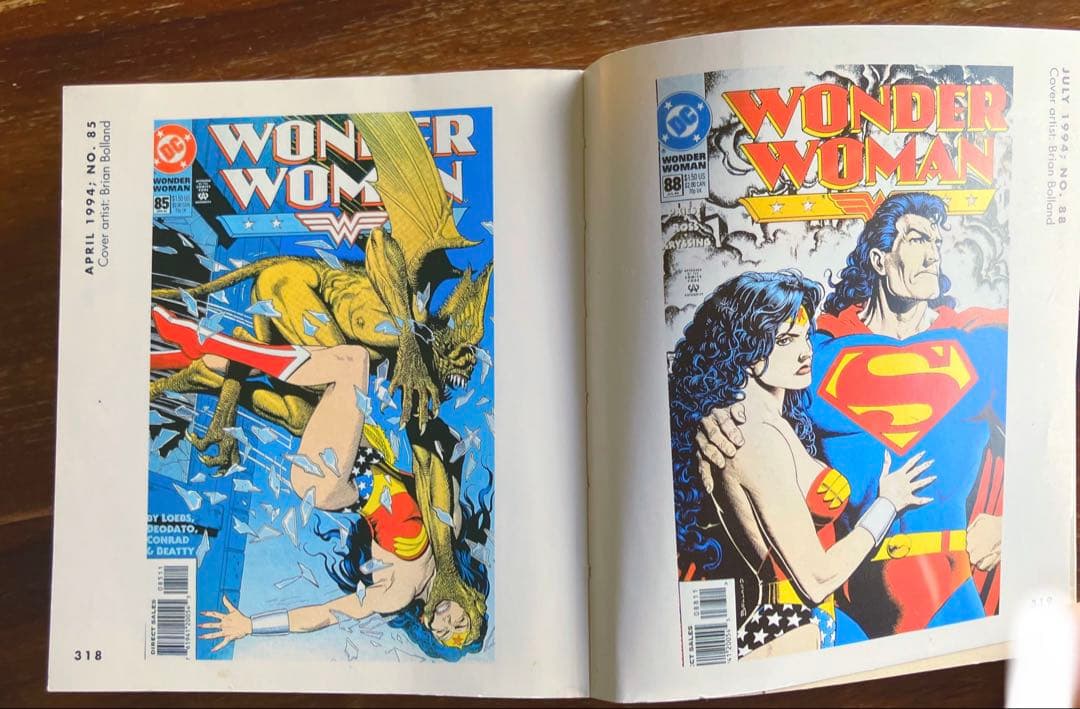 【貴重】Wonder Woman カバーイラスト集