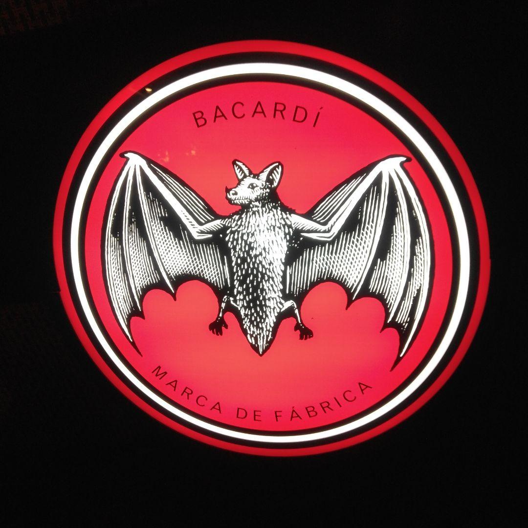 Bacardí LEDライト バットロゴ　非売品