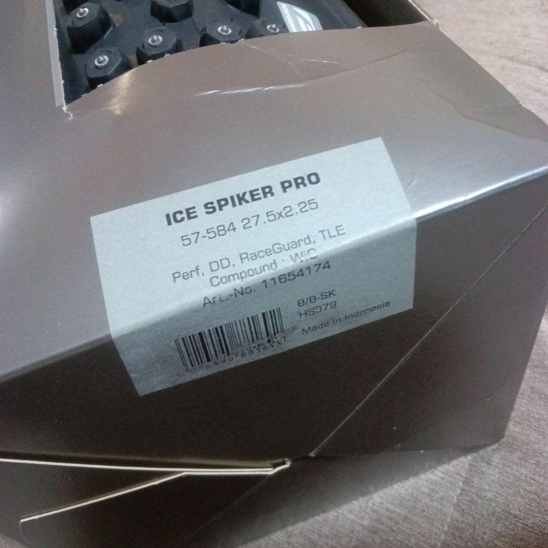 SCHWALBE ICE SPIKER PRO 27.5 ２本 スパイクタイヤ