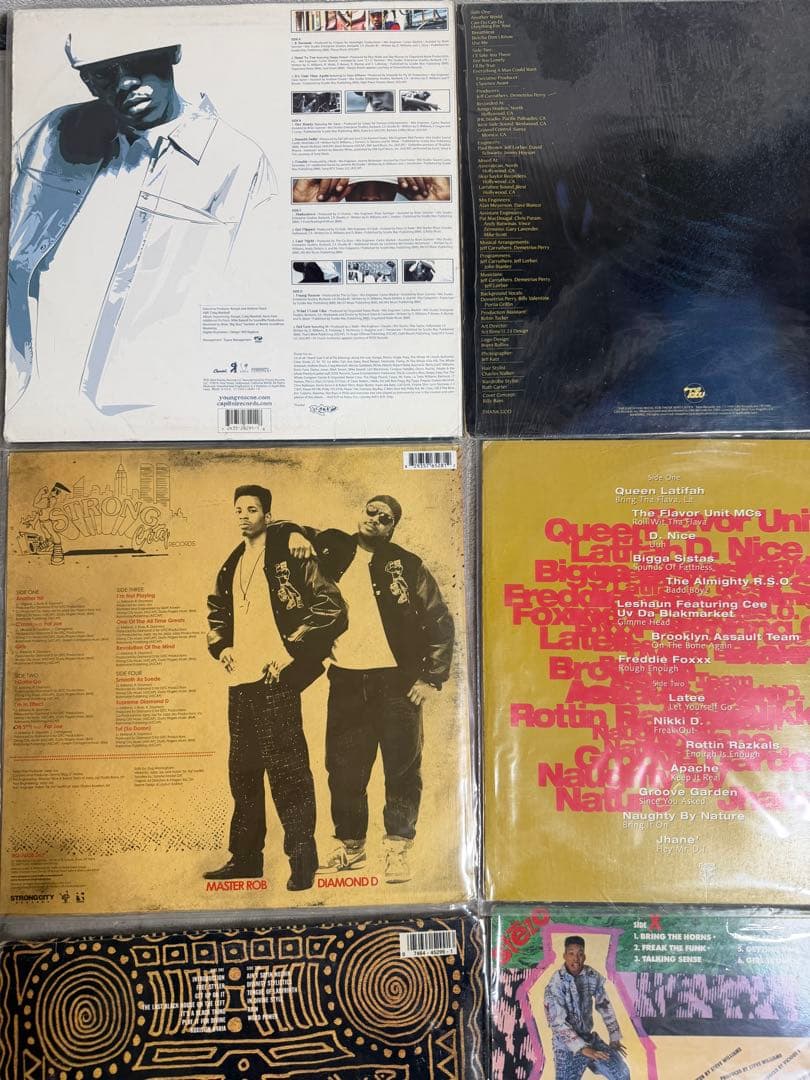 90's Hiphop オリジナル LPレコード9枚セット