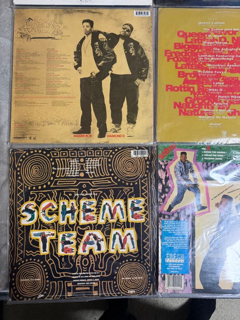 90's Hiphop オリジナル LPレコード9枚セット