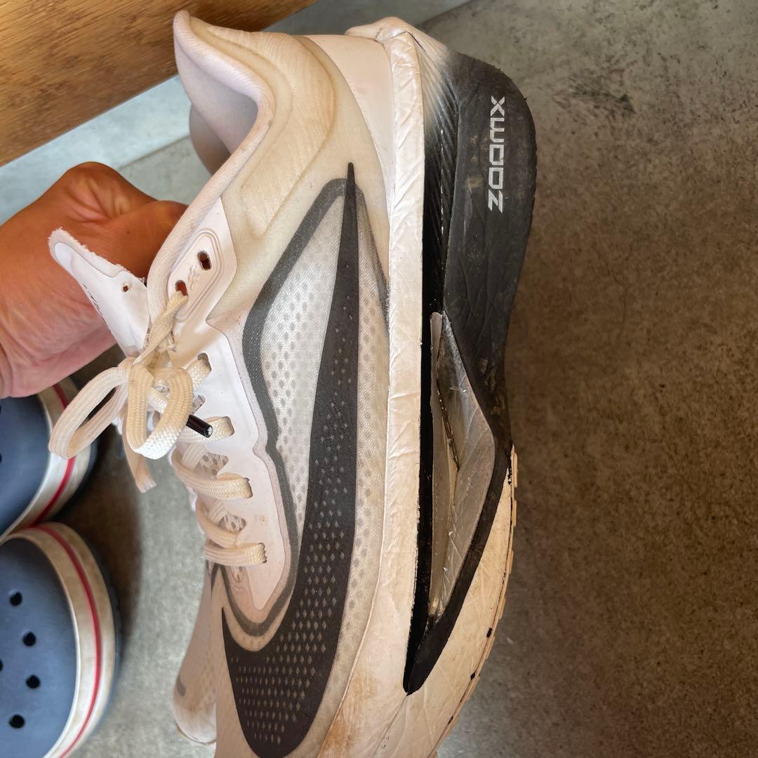 Nike Zoom Fly スパイクシューズ ホワイト/ブラック