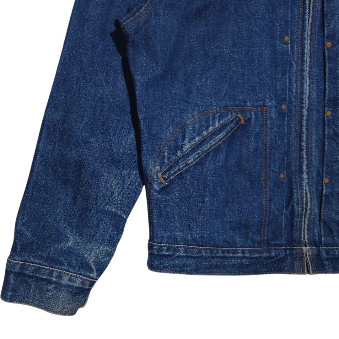 Wrangler 11MJZデニムジャケット 縦ベル 日本製復刻 ジップGジャン