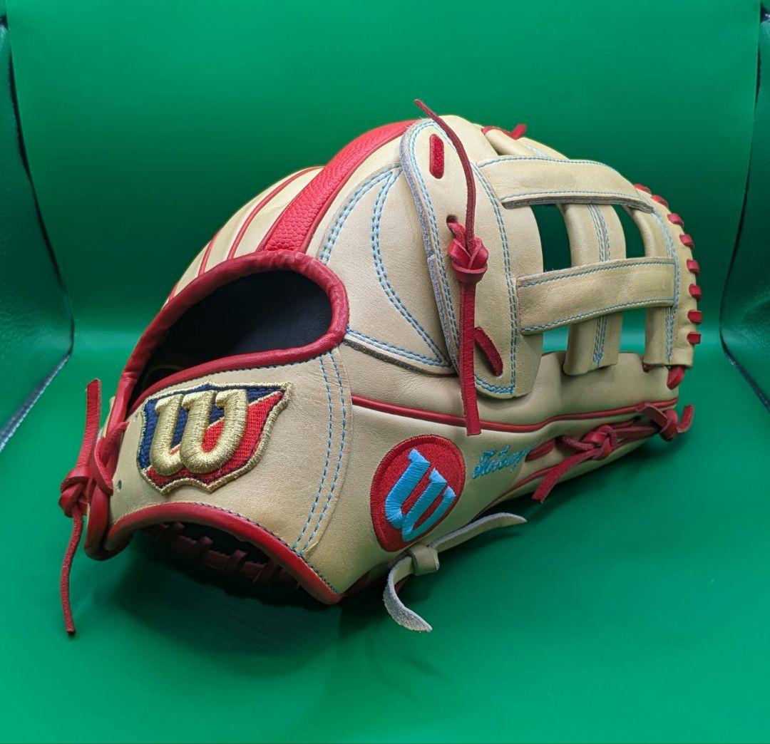 【美品】硬式 Wilson ヌートバーモデル風 50型