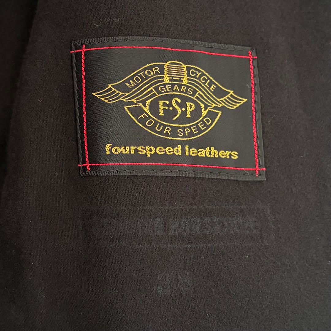 FOUR SPEED ホースハイド ライダースジャケット フォースピード レザー
