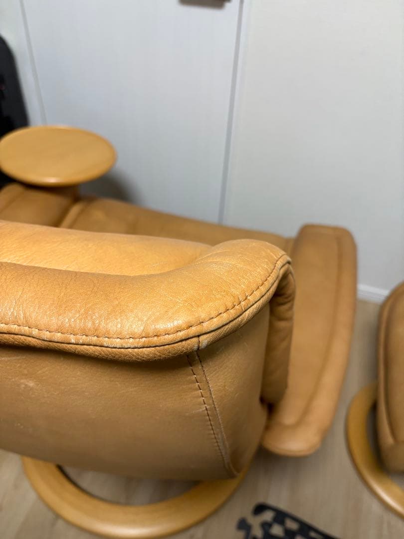 約50万円 Lサイズ 最高級ロイヤル エコーネス ストレスレスチェア①