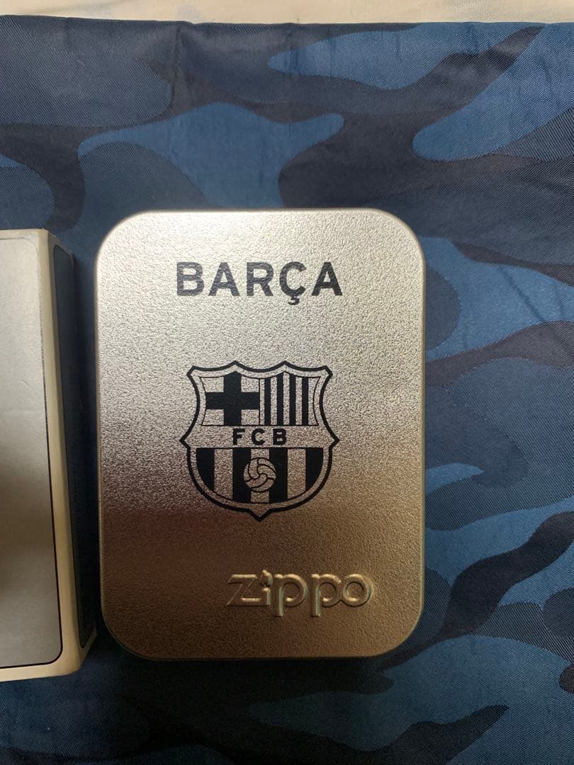 FC Barcelona Zippoライター 2005年製　完全限定版。
