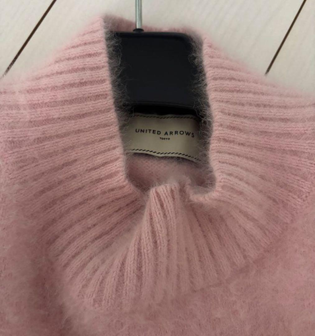 未使用 【UNITED ARROWS】フォックスカシミヤ ニットベスト