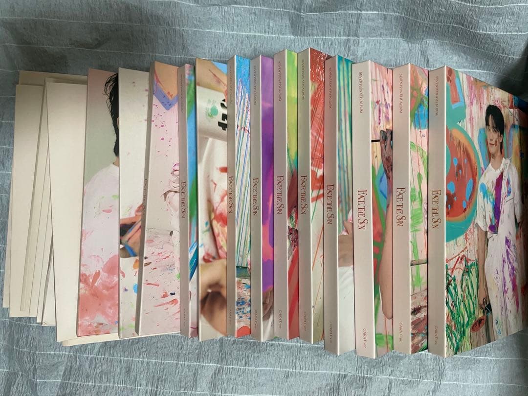 SEVENTEEN フェイスザサン  カラット版 アルバム まとめ セブチ
