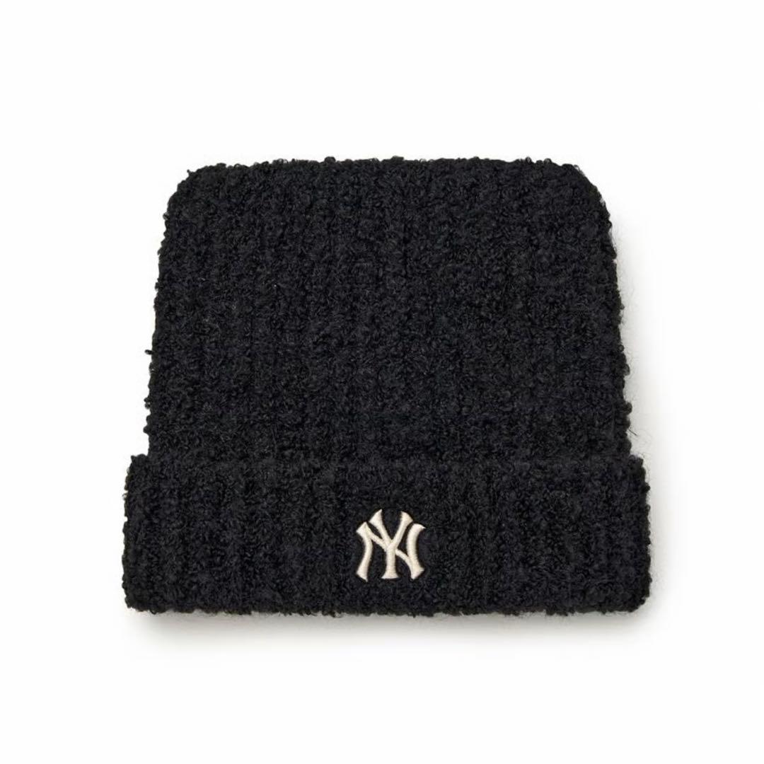 MLB KOREA 猫耳ニット帽 新品未開封 ビーニー 韓国限定 カリナ着用