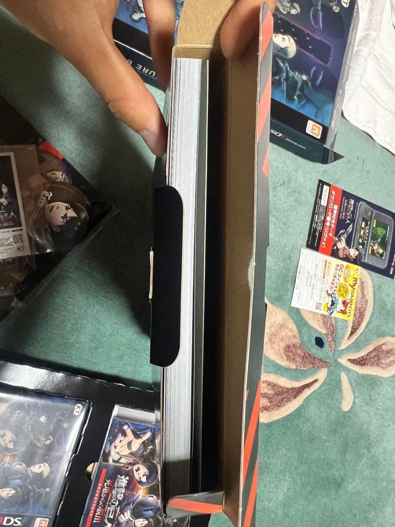 進撃の巨人 死地からの脱出 TREASURE BOX ソフトのみ使用、他は未使用
